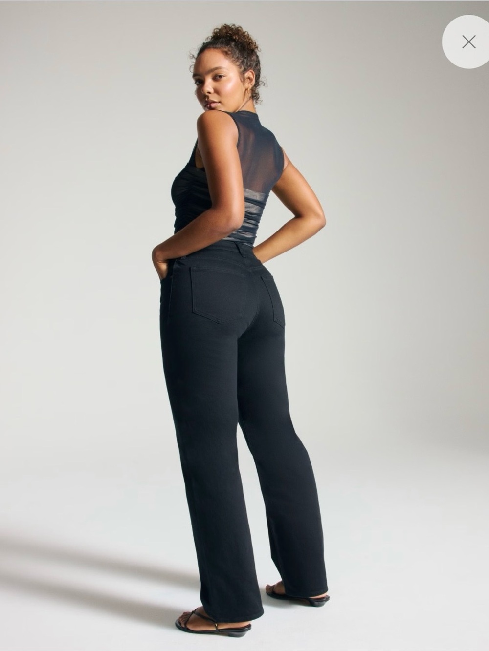 Abercrombie & Fitch Black 90’s Relaxed Fit Curve Love